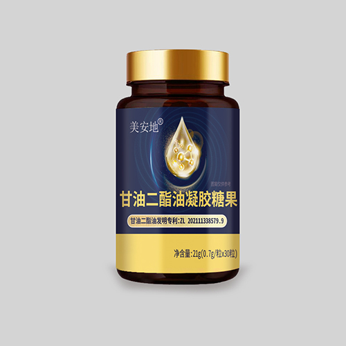 甘油二酯油凝胶糖果