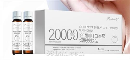 金顶侧耳白番茄烟酰胺饮品