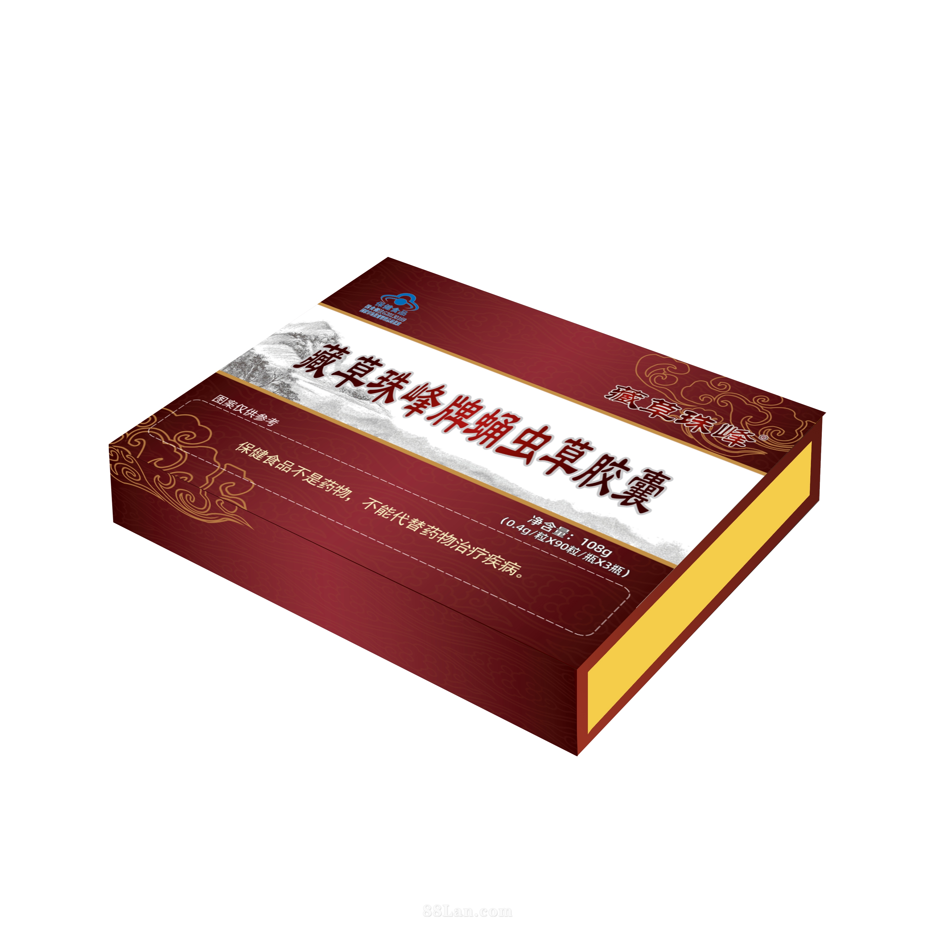 藏草珠峰牌蛹虫草胶囊
