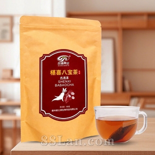 椹喜八宝茶 桑葚枸杞玛咖粉代用茶 人参黄精蛹虫草袋泡养生茶