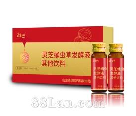 灵芝蛹虫草发酵液