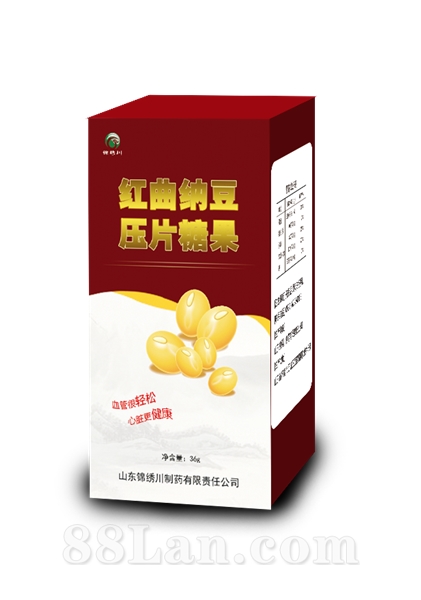 红曲纳豆压片糖果