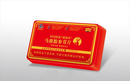 鹿源春马鹿胎参茸片支持OEM贴牌代工定制