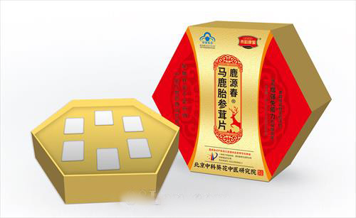 鹿源春*马鹿胎参茸片支持OEM代发