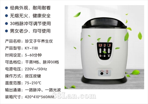 珍艾子午养生仪