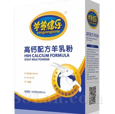 那拉陇原-羊养健乐高钙配方羊奶粉300克一件12罐