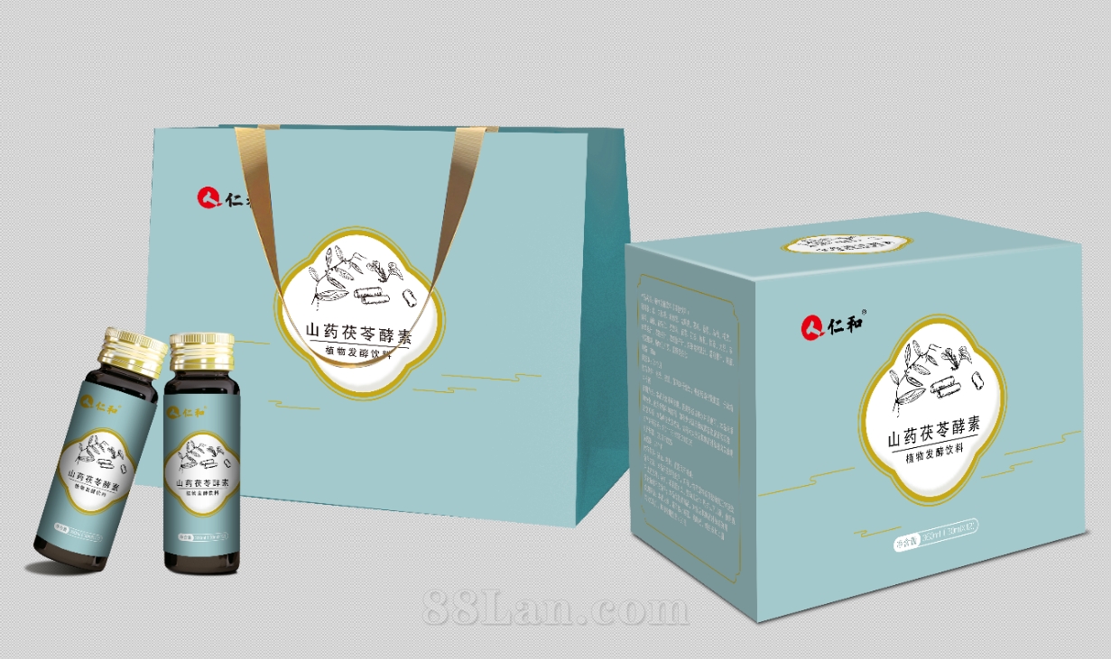 仁和山药茯苓植物发酵饮品酵素OEM贴牌代加工